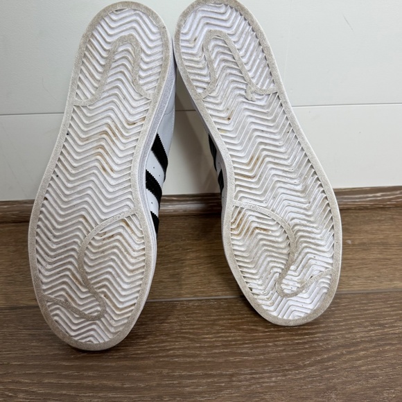 Women's Adidas Originals Superstar II White/Black Size 7.5 Leather - Picture 10 of 10